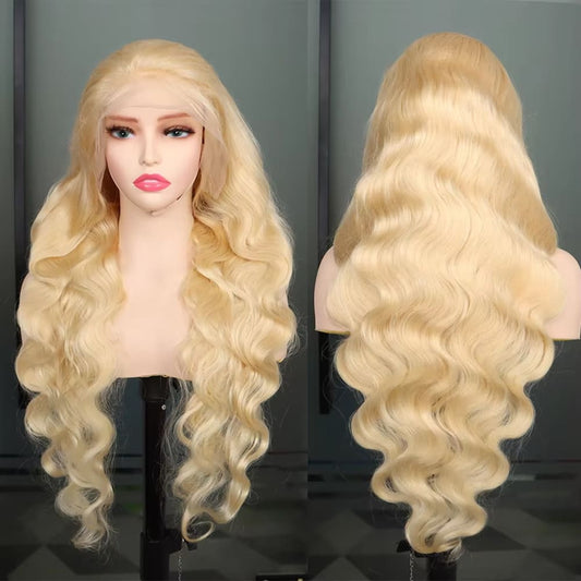 YiWigs #613 Blonde Body Wave Wigs 13*4 Lace Front Human Hair Wigs 613 HD Lace Frontal Wig With Baby Hair